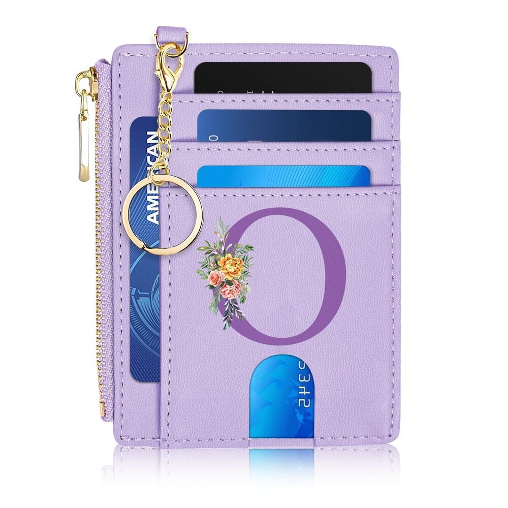 3136 Slim Card Holder , Slim Wallet RFID Blocking Thin Travel Wallet,PU